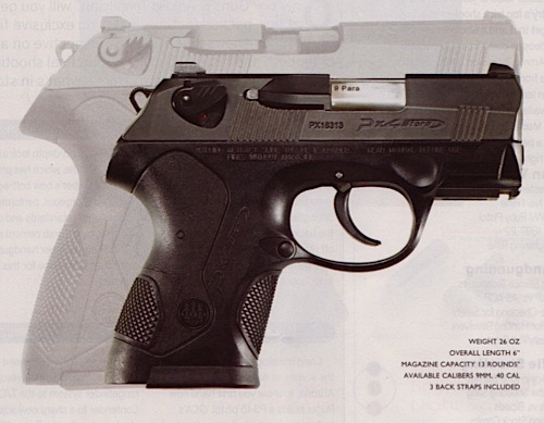 Beretta P4 Subcompact Pistol