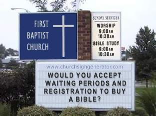 Church Sign Rights
