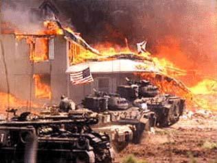 Waco tanks and fire