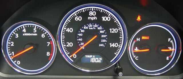 2005 Civic instrument panel