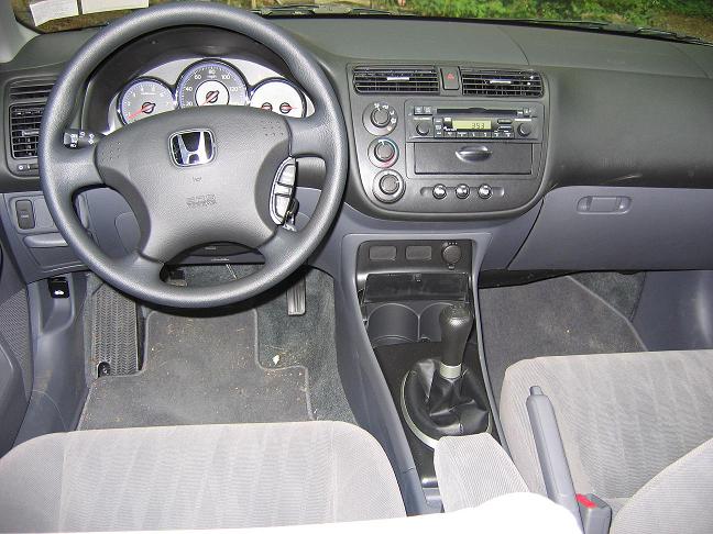 2005 Civic interior