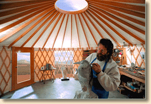 Versatility of a yurt