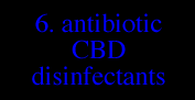 6. ANTIBIOTIC CBD DISINFECTANTS