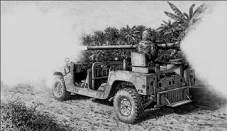 Recoilless Rifle Truck in Vietnam