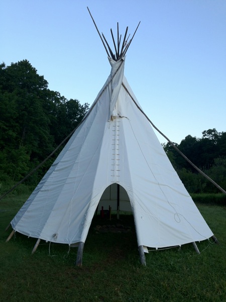 Flying Deer Nature Center Tipi