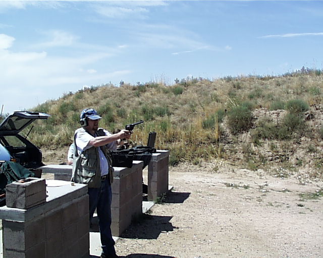 Neil with Webley