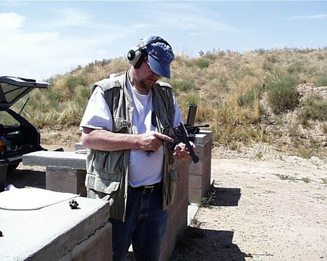 Neil with Webley