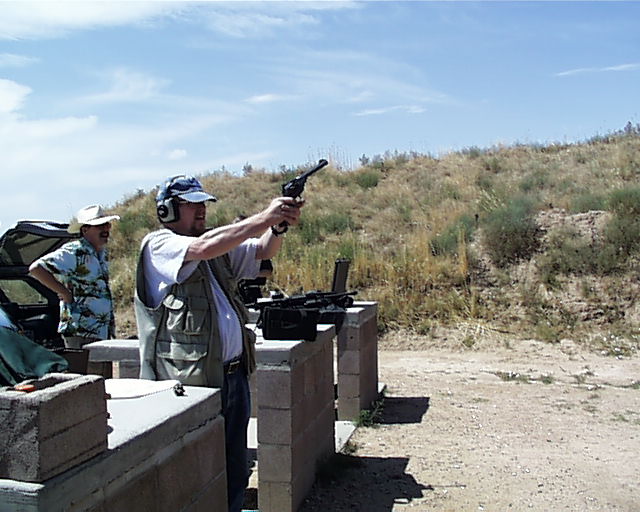 Neil with Webley
