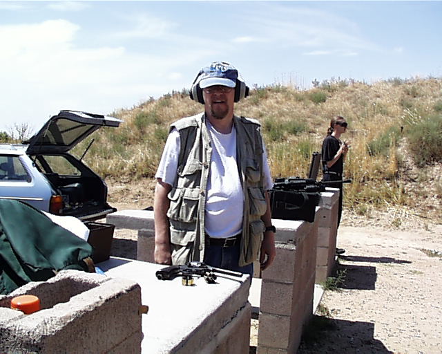 Neil with Webley