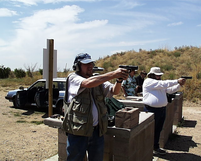 Neil with Glock 17