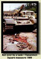 Squashed by a tank