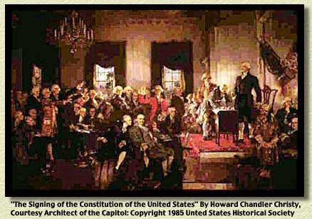 Constitution signing